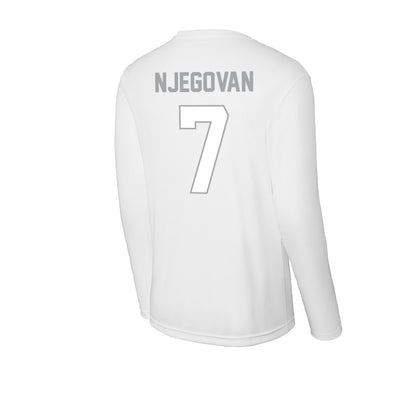 Ohio State - NCAA Men's Basketball : Ivan Njegovan - Activewear Long Sleeve T-Shirt-1