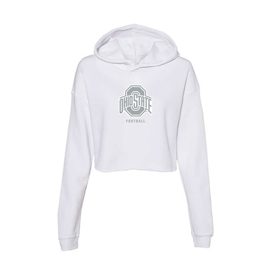 Ohio State - NCAA Football : Ty Hamilton - Classic Shersey Women's Crop Fleece Hoodie-0