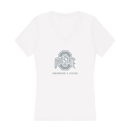 Ohio State - NCAA Men's Swimming & Diving : krystoph Gorski - Classic Shersey Women's V-Neck T-Shirt-0