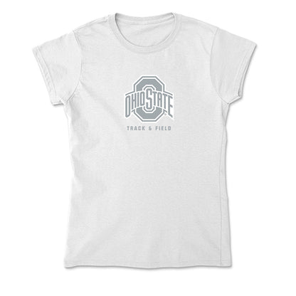 Ohio State - NCAA Women's Track & Field : Columba Effiong - Soft Style Women’s T-Shirt-0