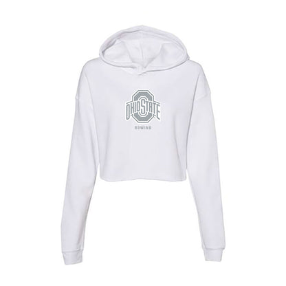 Ohio State - NCAA Women's Rowing : Regan McElwee - Classic Shersey Women's Crop Fleece Hoodie-0