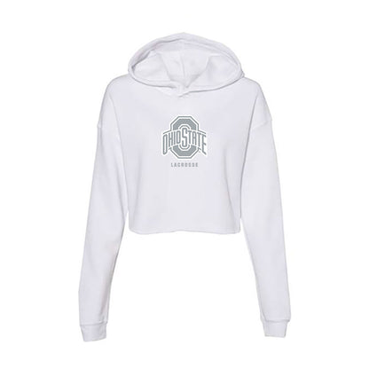 Ohio State - NCAA Women's Lacrosse : Katie Kaucheck - Classic Shersey Women's Crop Fleece Hoodie-0