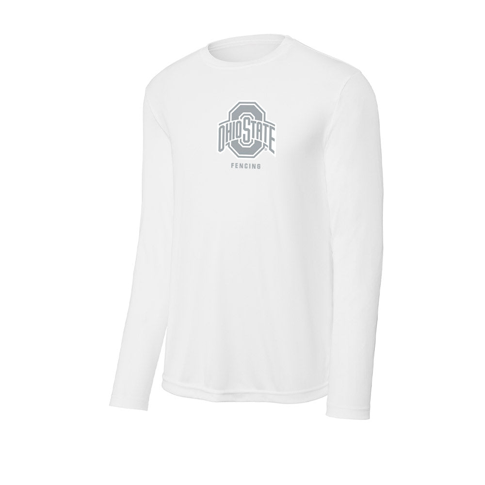 Ohio State - NCAA Men's Fencing : Matthew Buelau - Activewear Long Sleeve T-Shirt-0