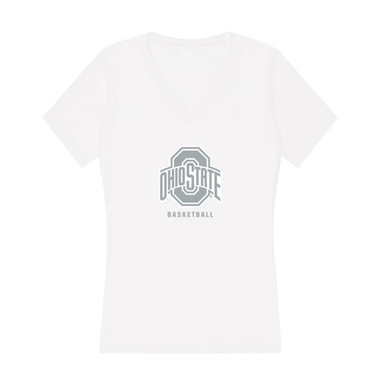 Ohio State - NCAA Men's Basketball : Devin Royal - Classic Shersey Women's V-Neck T-Shirt-0