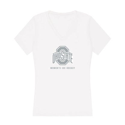 Ohio State - NCAA Women's Ice Hockey : Maria Roth - Classic Shersey Women's V-Neck T-Shirt-0