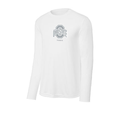 Ohio State - NCAA Men's Tennis : Aidan Kim - Activewear Long Sleeve T-Shirt-0