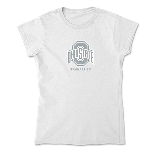 Ohio State - NCAA Men's Gymnastics : Lukas Ross - Soft Style Women’s T-Shirt-0