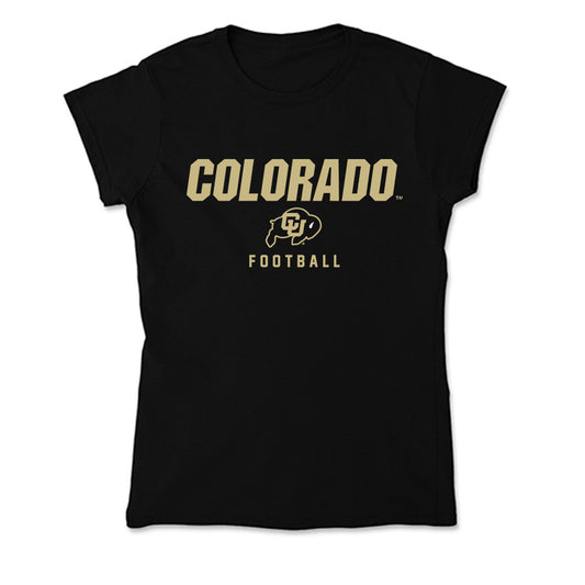 Colorado - NCAA Football : Tagert Bardin - Soft Style Women’s T-Shirt-0