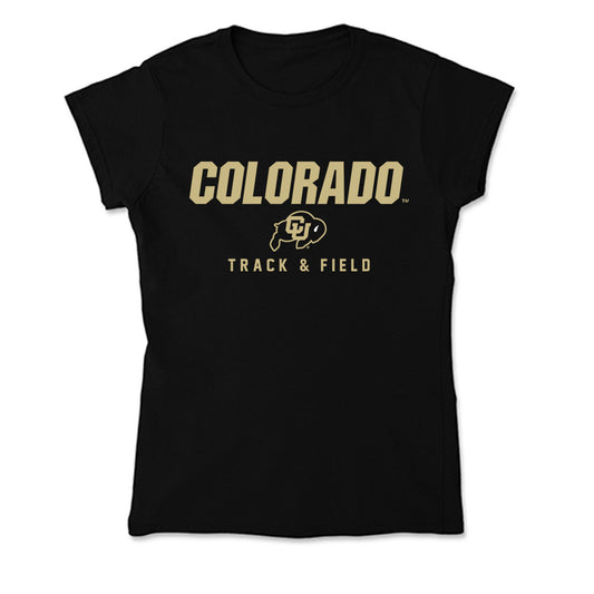 Colorado - NCAA Men's Track & Field : Gustavo Alfonso - Soft Style Women’s T-Shirt-0