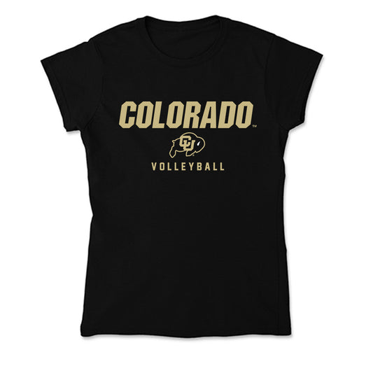 Colorado - NCAA Women's Volleyball : Ines Losada - Soft Style Women’s T-Shirt-0