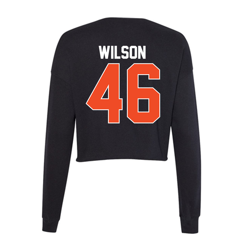 Florida - NCAA Football : Ethan Wilson - Women's Cropped Crew Fleece-1