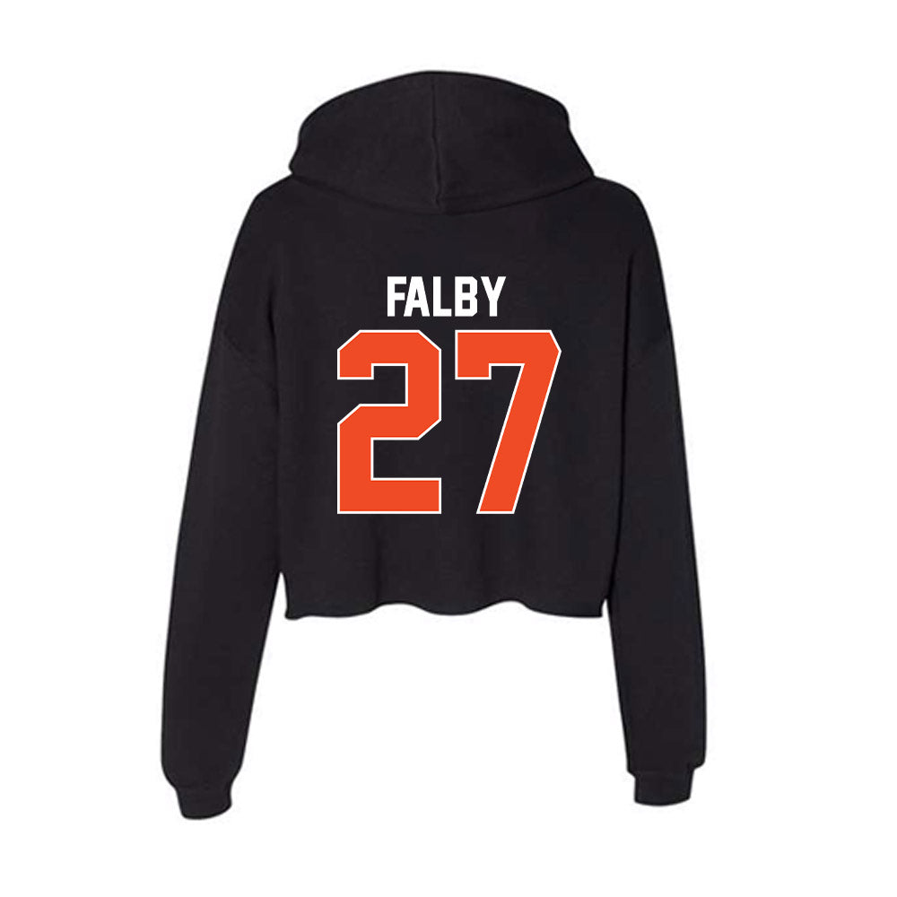 Florida - NCAA Softball : Kendra Falby - Women's Crop Fleece Hoodie-1