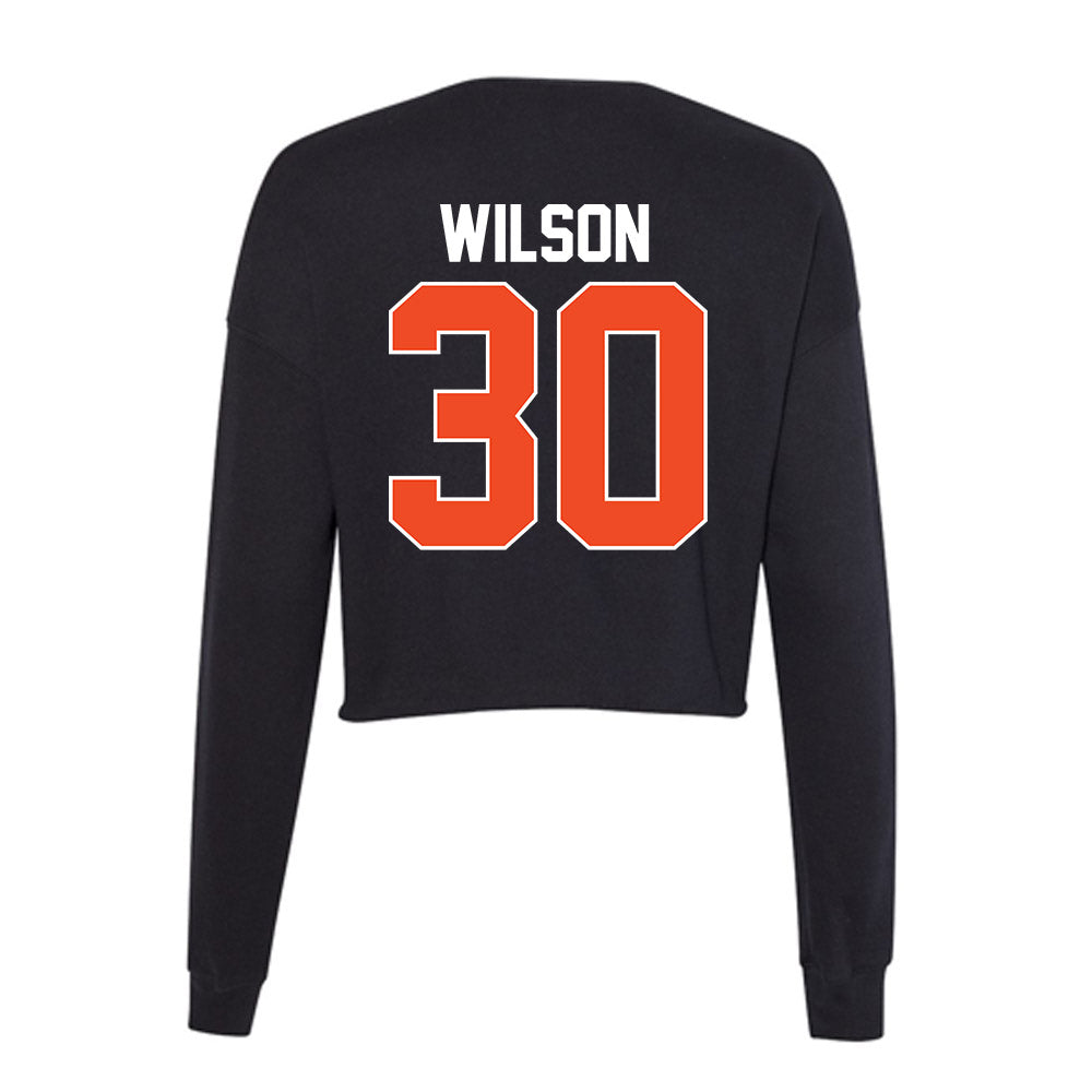 Florida - NCAA Baseball : Ashton Wilson - Women's Cropped Crew Fleece-1