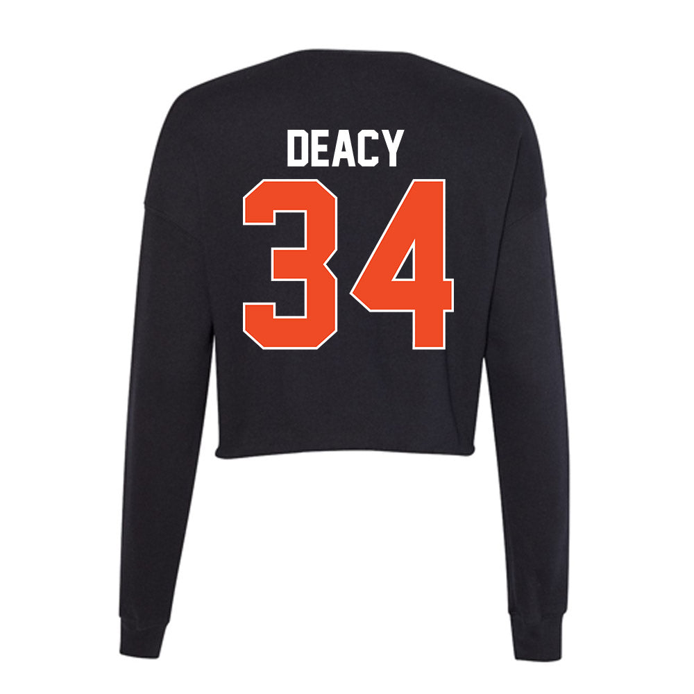 Florida - NCAA Women's Lacrosse : Alyssa Deacy - Women's Cropped Crew Fleece-1
