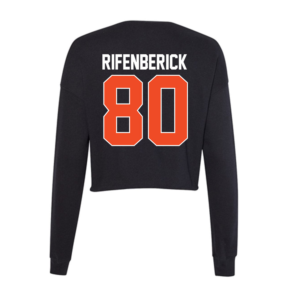 Florida - NCAA Football : Cary Rifenberick - Women's Cropped Crew Fleece-1