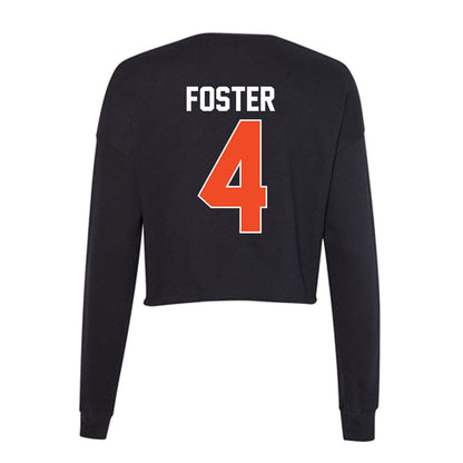 Florida - NCAA Football : Teddy Foster - Women's Cropped Crew Fleece-1