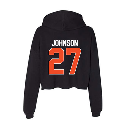 Florida - NCAA Football : Dijon Johnson - Women's Crop Fleece Hoodie-1