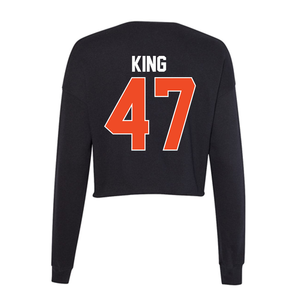 Florida - NCAA Baseball : Aidan King - Women's Cropped Crew Fleece-1