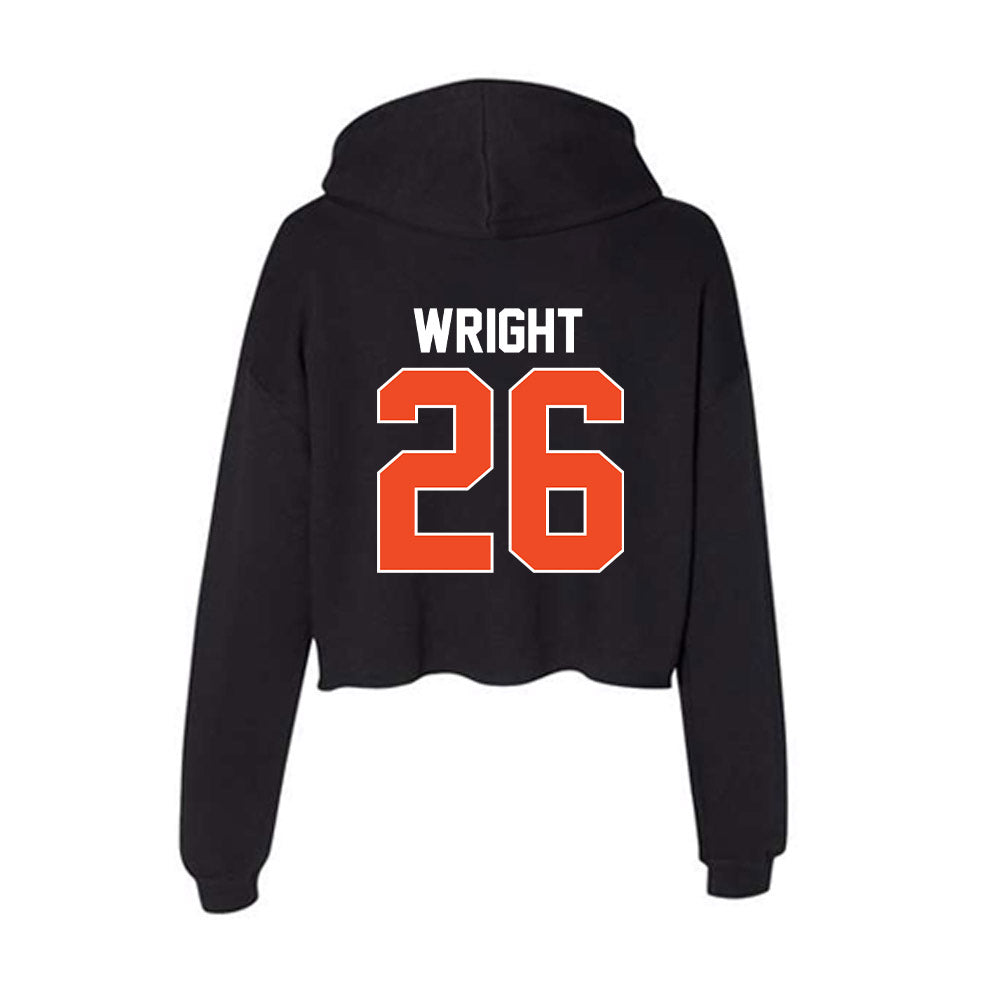 Florida - NCAA Football : Lawrence Wright - Women's Crop Fleece Hoodie-1