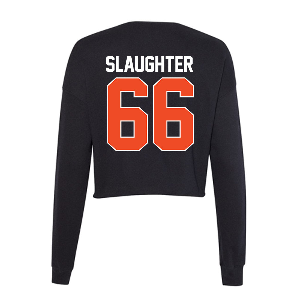 Florida - NCAA Football : Jake Slaughter - Women's Cropped Crew Fleece-1