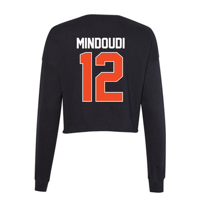 Florida - NCAA Women's Basketball : Daviane Mindoudi - Women's Cropped Crew Fleece-1