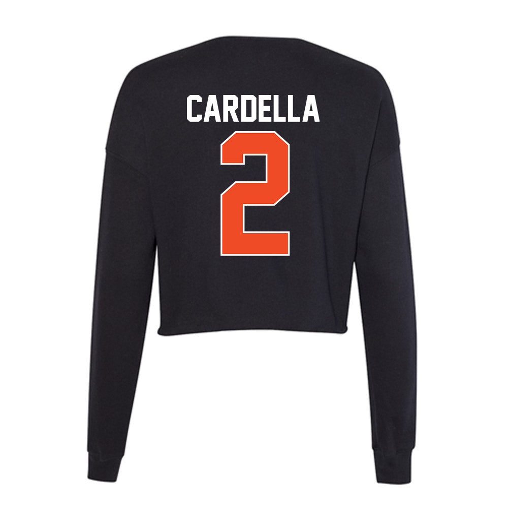 Florida - NCAA Women's Lacrosse : Sophia Cardella - Women's Cropped Crew Fleece-1