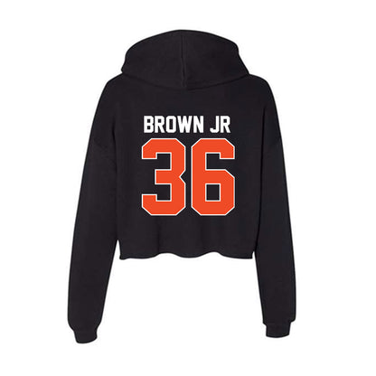Florida - NCAA Football : Vincent Brown Jr - Women's Crop Fleece Hoodie-1