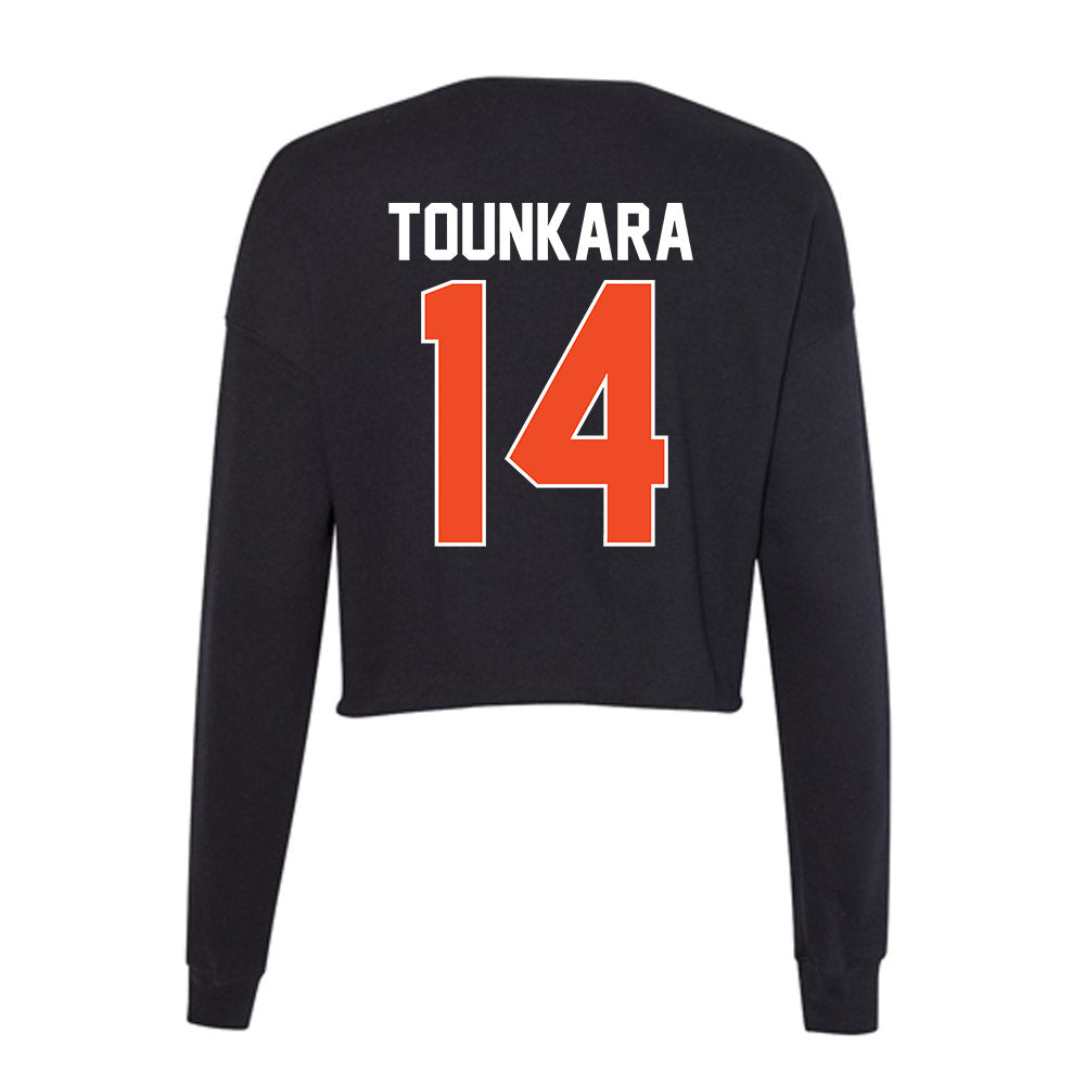 Florida - NCAA Football : Muizz Tounkara - Women's Cropped Crew Fleece-1