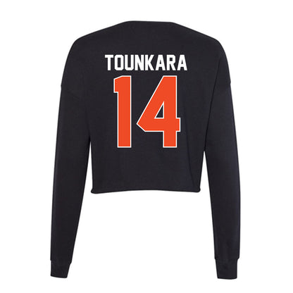 Florida - NCAA Football : Muizz Tounkara - Women's Cropped Crew Fleece-1