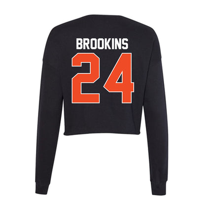 Florida - NCAA Baseball : Blake Brookins - Women's Cropped Crew Fleece-1