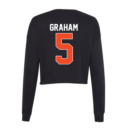Florida - NCAA Football : Myles Graham - Women's Cropped Crew Fleece-1