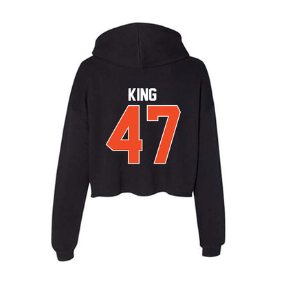 Florida - NCAA Baseball : Aidan King - Women's Crop Fleece Hoodie-1