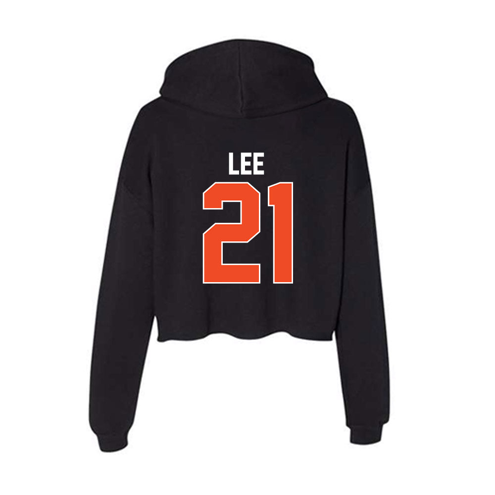 Florida - NCAA Women's Volleyball : Bella Lee - Women's Crop Fleece Hoodie-1