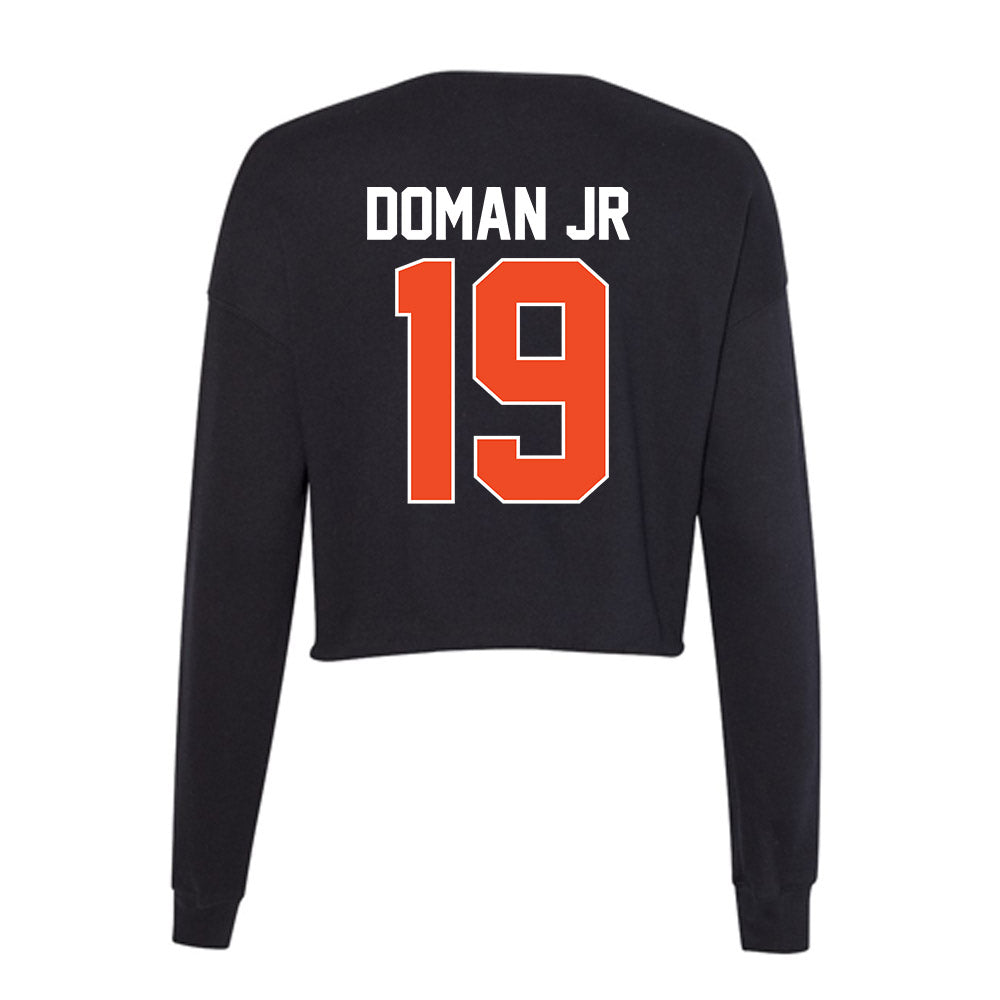 Florida - NCAA Football : Tommy Doman Jr - Women's Cropped Crew Fleece-1
