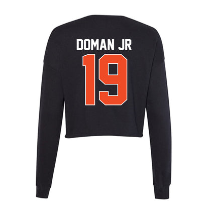Florida - NCAA Football : Tommy Doman Jr - Women's Cropped Crew Fleece-1