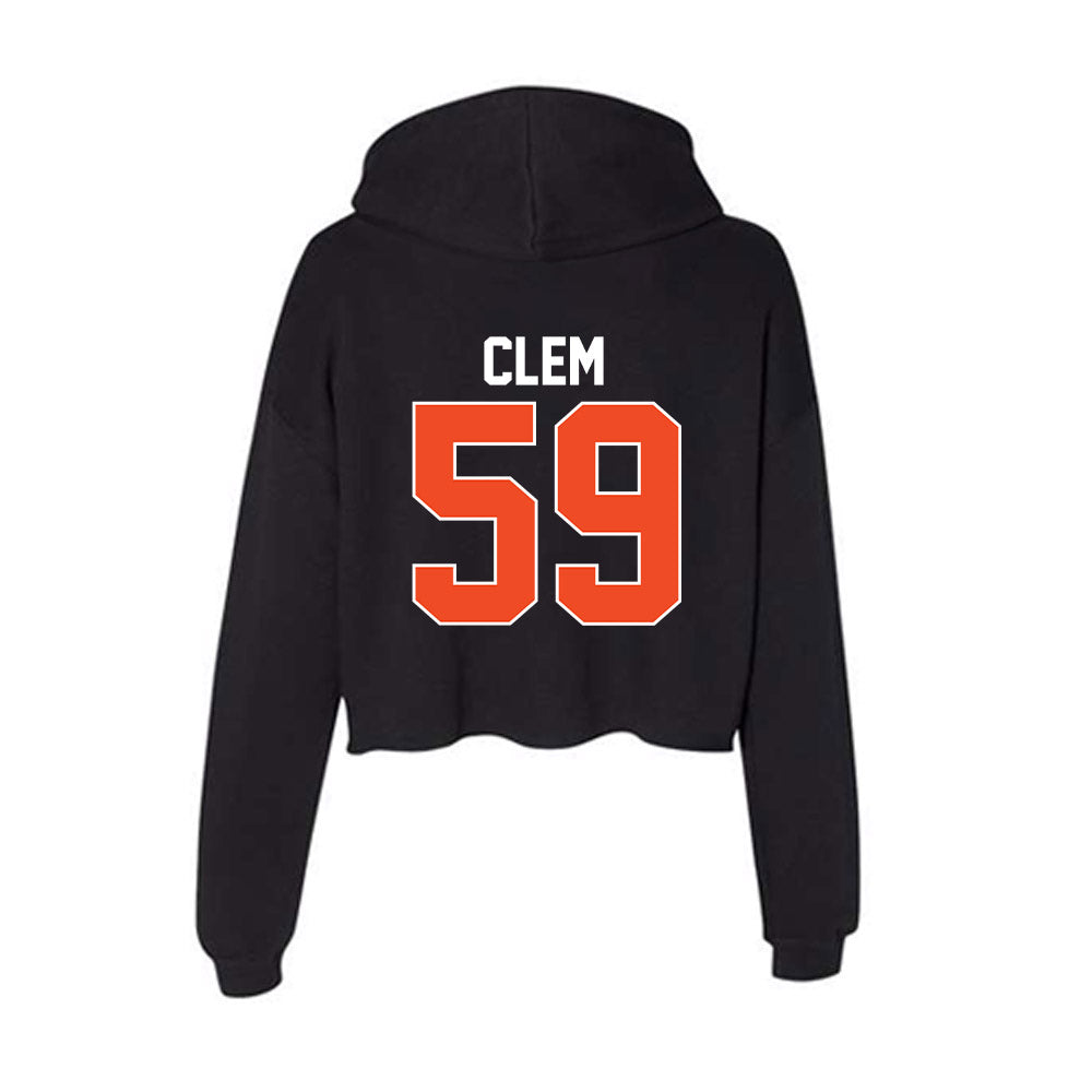 Florida - NCAA Football : Hayden Clem - Women's Crop Fleece Hoodie-1