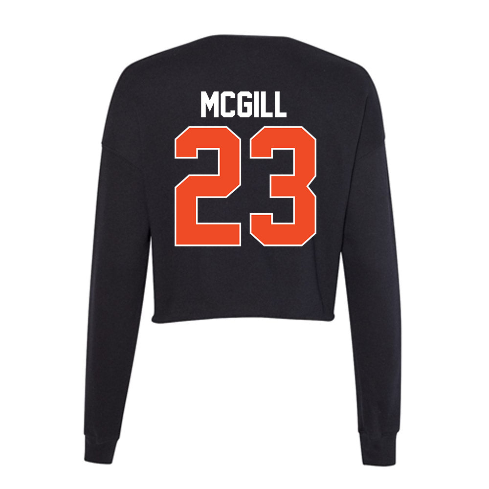 Florida - NCAA Women's Basketball : Alivia McGill - Women's Cropped Crew Fleece-1