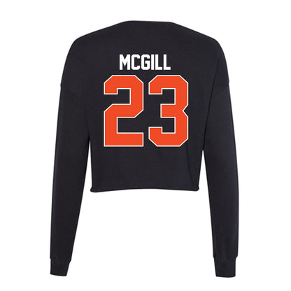 Florida - NCAA Women's Basketball : Alivia McGill - Women's Cropped Crew Fleece-1