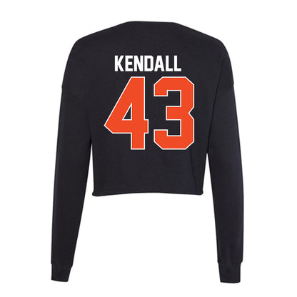 Florida - NCAA Baseball : Jacob Kendall - Women's Cropped Crew Fleece-1