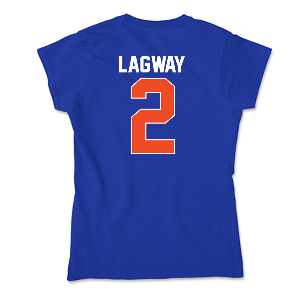 Florida - NCAA Football : DJ Lagway - Soft Style Women’s T-Shirt-1