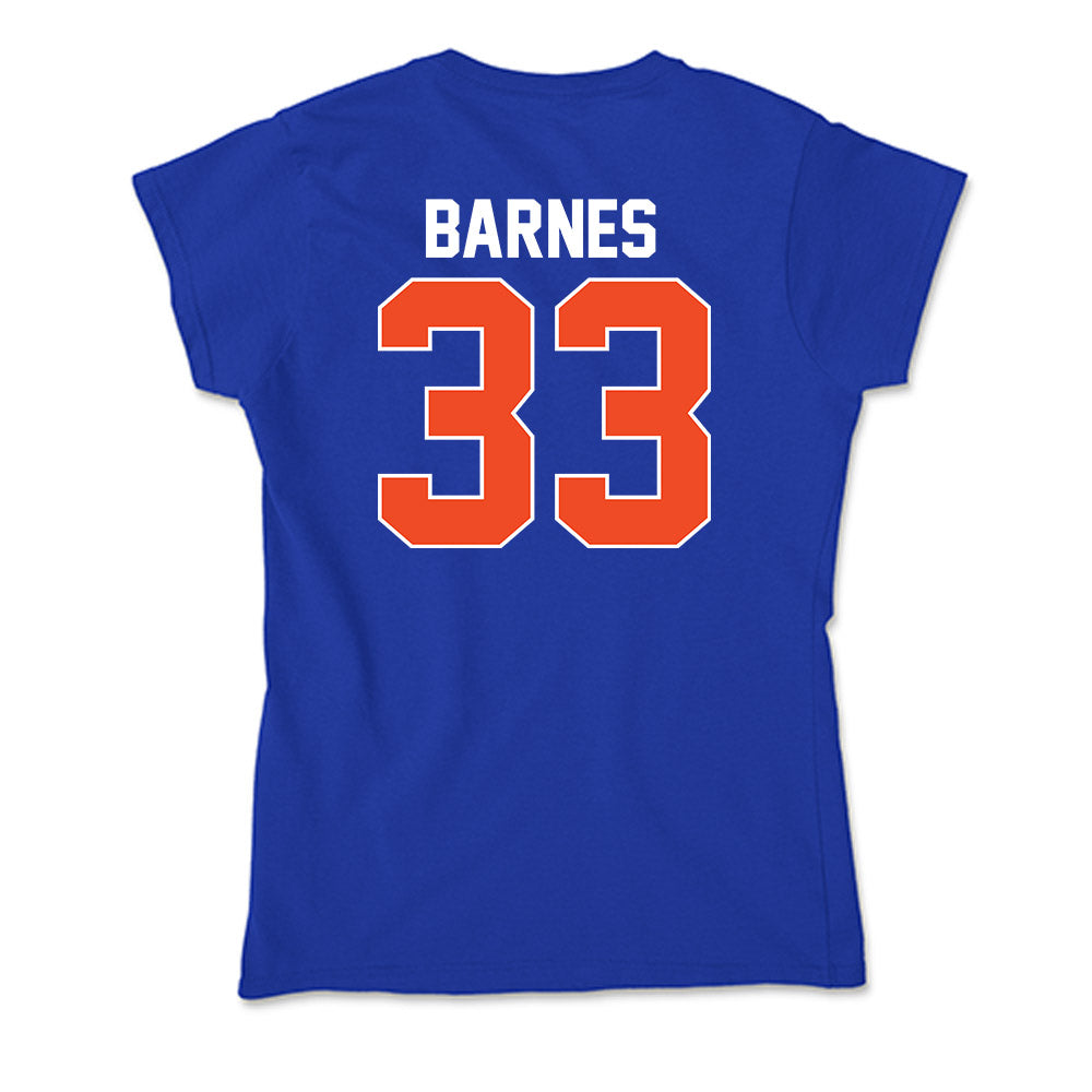 Florida - NCAA Women's Soccer : Skye Barnes - Soft Style Women’s T-Shirt-1