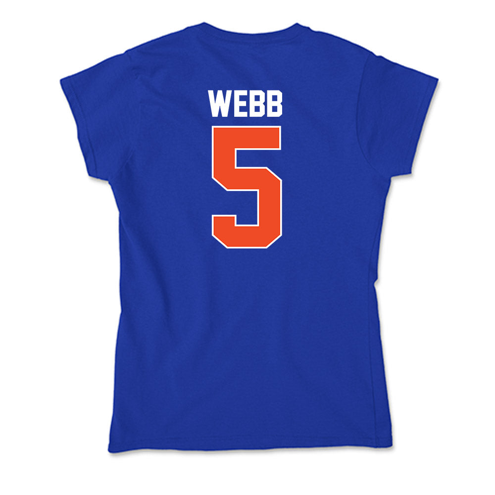 Florida - NCAA Football : Treyaun Webb - Soft Style Women’s T-Shirt-1