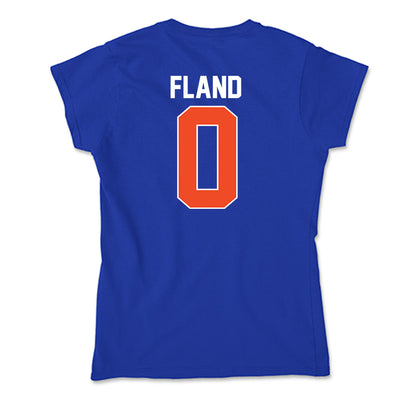 Florida - NCAA Men's Basketball : Johnuel Fland - Soft Style Women’s T-Shirt-1