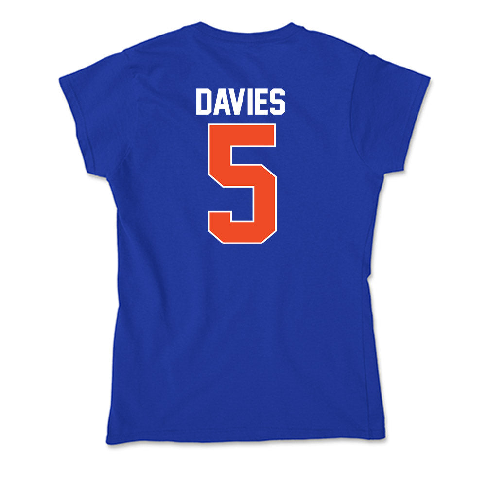Florida - NCAA Women's Lacrosse : Kaitlyn Davies - Soft Style Women’s T-Shirt-1