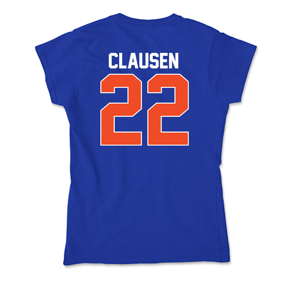 Florida - NCAA Women's Basketball : Paige Clausen - Soft Style Women’s T-Shirt-1