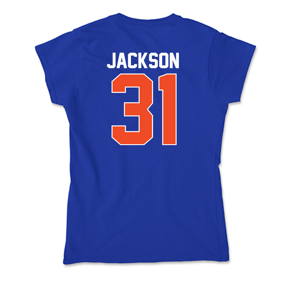 Florida - NCAA Football : Evan Jackson - Soft Style Women’s T-Shirt-1