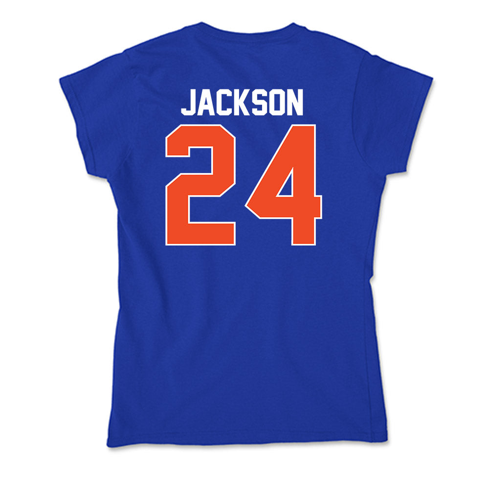 Florida - NCAA Football : Jakobi Jackson - Soft Style Women’s T-Shirt-1