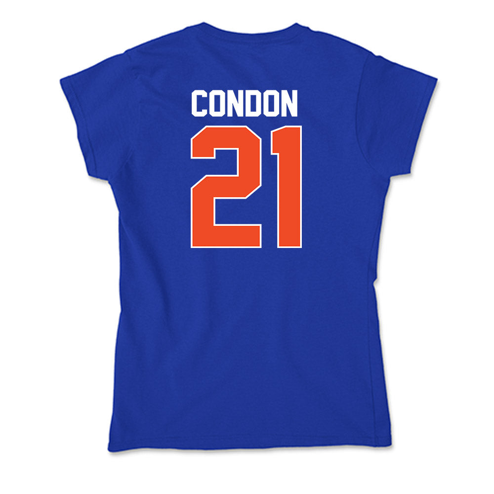 Florida - NCAA Men's Basketball : Alex Condon - Soft Style Women’s T-Shirt-1