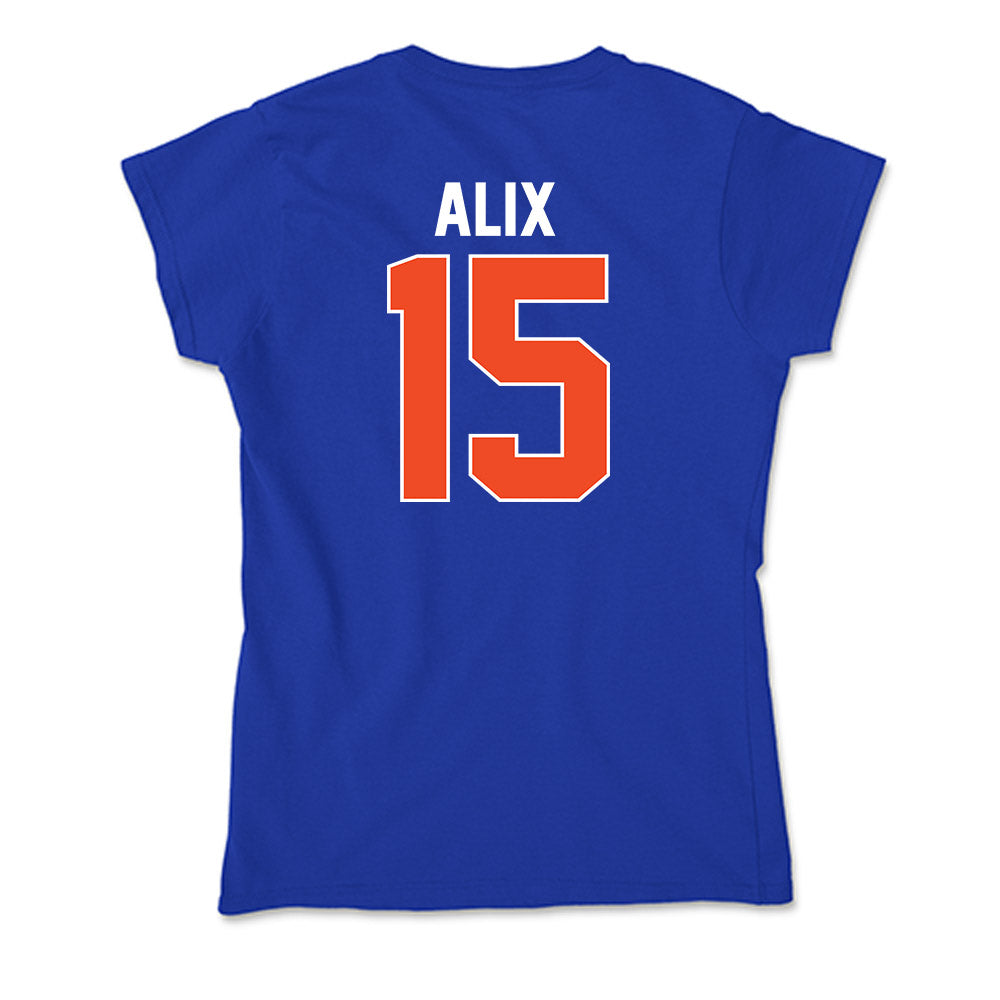 Florida - NCAA Women's Track & Field : India Alix - Soft Style Women’s T-Shirt-1