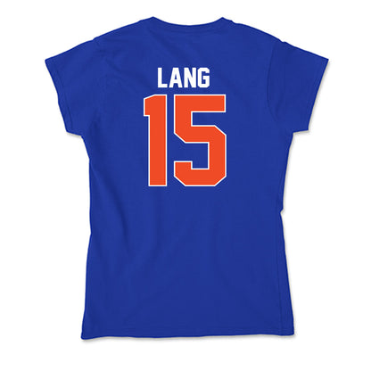 Florida - NCAA Women's Soccer : Addy Lang - Soft Style Women’s T-Shirt-1